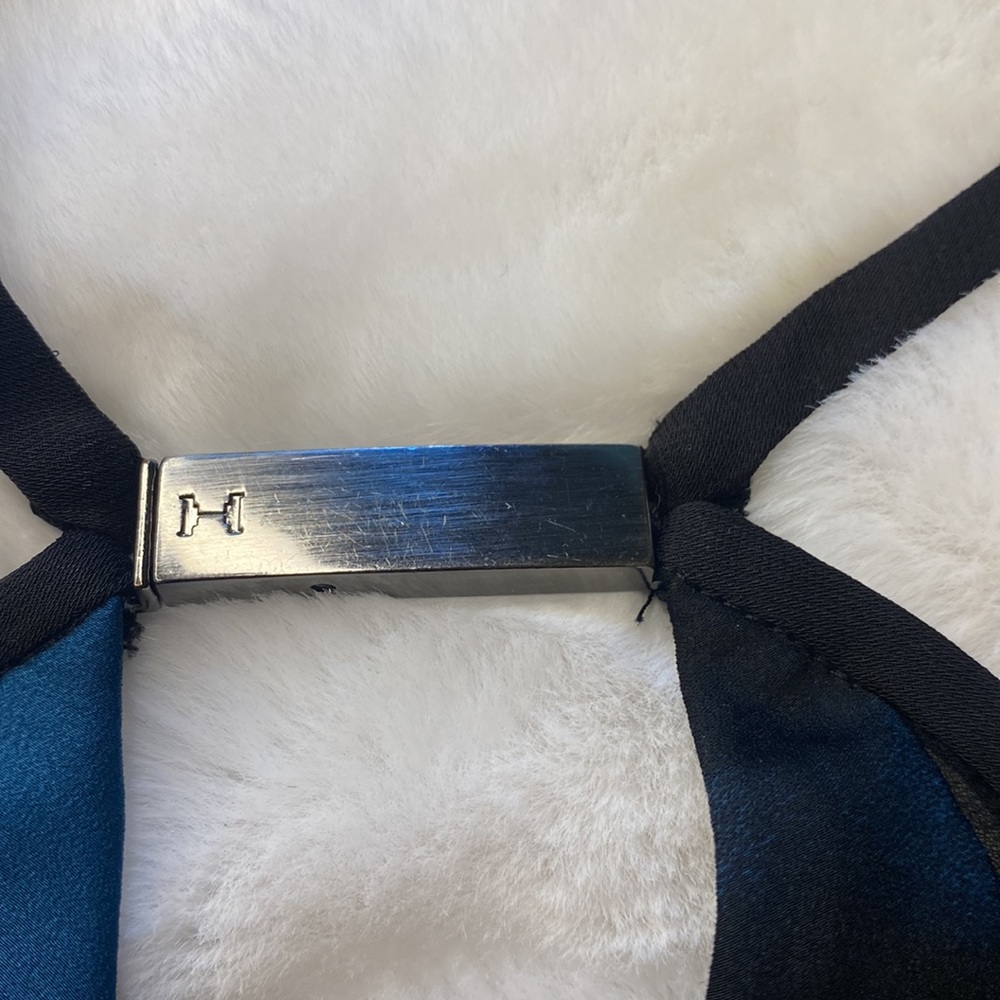 Halston Heritage Blue Maxi Dress - Picture 5 of 7